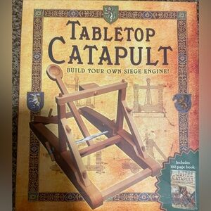 Tabletop Catapult Building Set - Brown